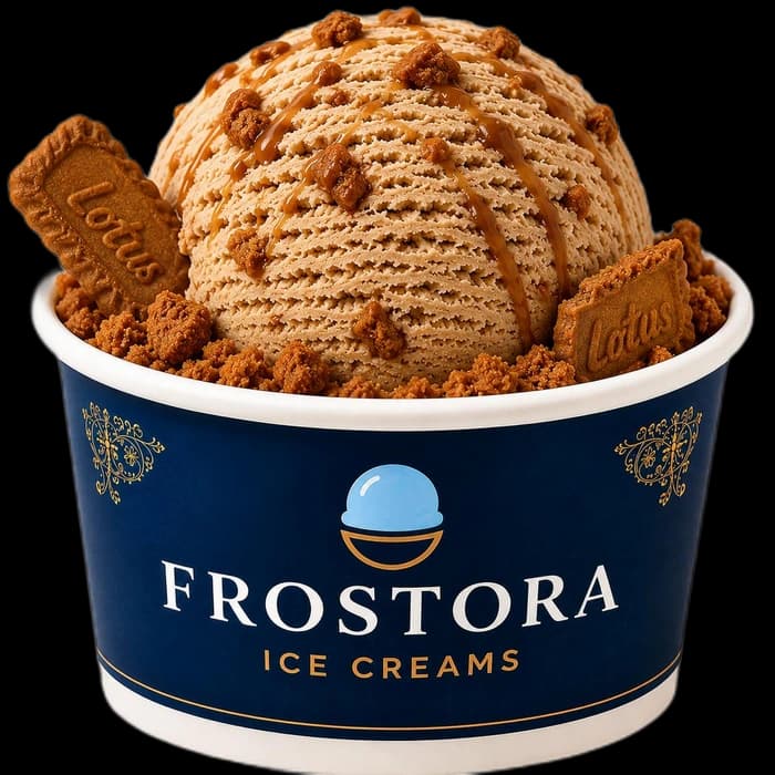 Frostora Biscoff Crunch scoop