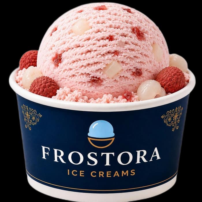 Frostora Litchi Bloom scoop