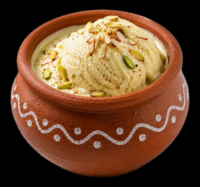 Frostora Matka Kulfi scoop